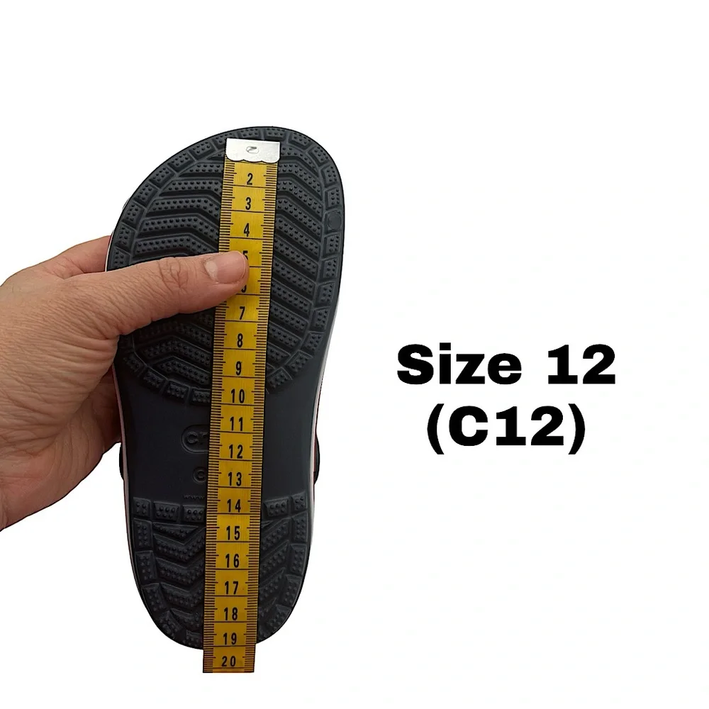 Crocs‎ Bayaband Little Boys Girls Slip-on Clog SZ 11-13 Navy Blue Water F…